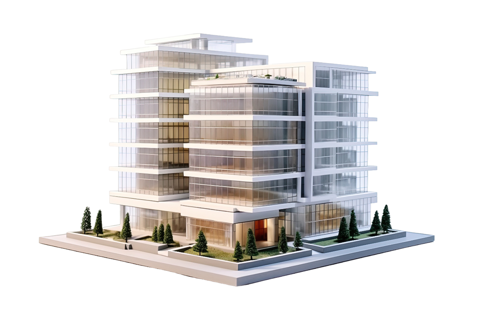 Modern building