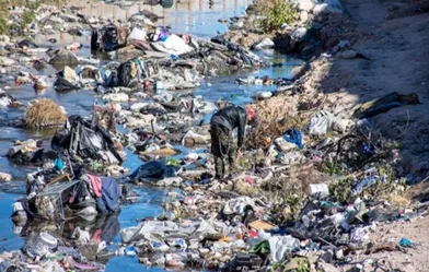 Water ways waste characterization